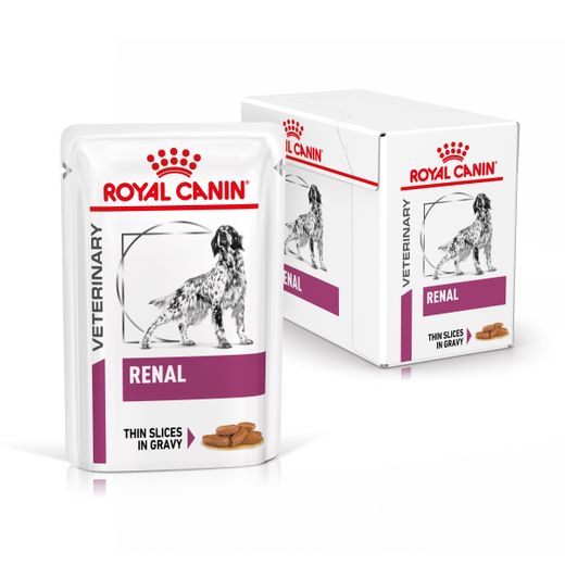 Royal Canin Renal Hund Frischebeutel Feine Stückchen in Soße Royal Canin Renal Hund Frischebeutel Feine Stückchen in Soße