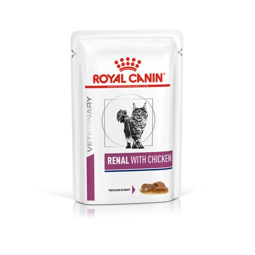 Royal Canin Renal Feine Stückchen in Soße Frischebeutel-Mix für Katzen