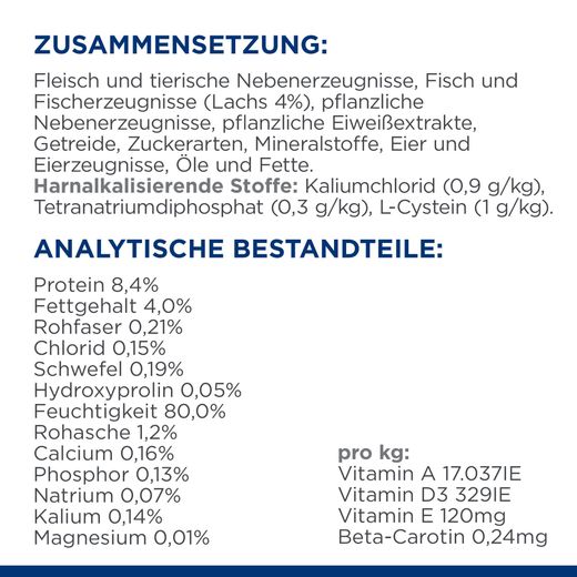 Hills Feline c/d Multicare Lachs Frischebeutel für Katzen