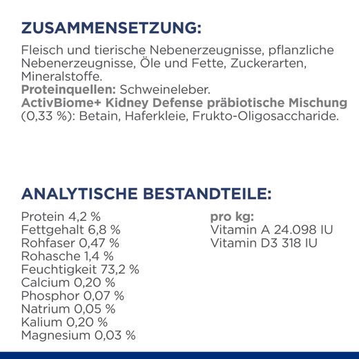 Hills k/d Dosenfutter für Hunde