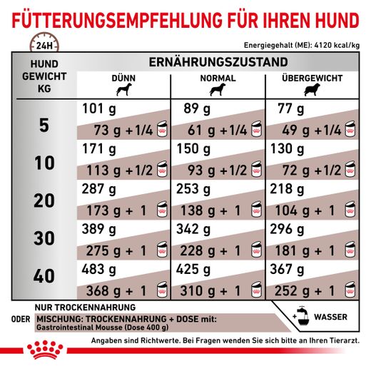 Royal Canin Gastrointestinal Trockenfutter für Hunde