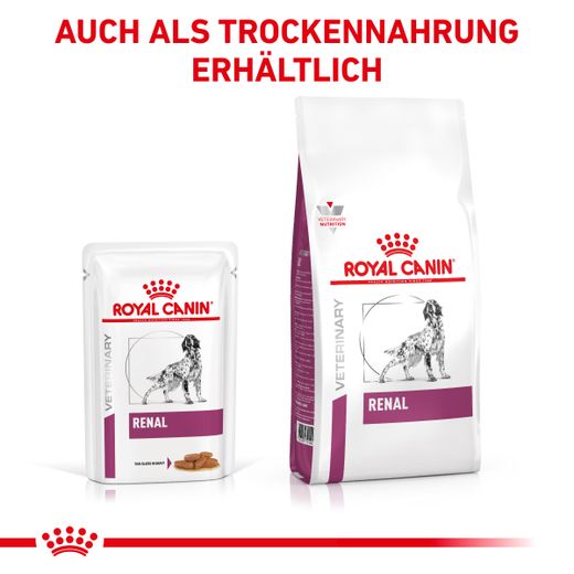 Royal Canin Renal Hund Frischebeutel Feine Stückchen in Soße Royal Canin Renal Hund Frischebeutel Feine Stückchen in Soße
