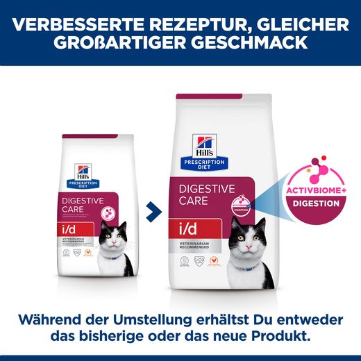 Hills i/d Trockenfutter mit ActivBiome+ für Katzen