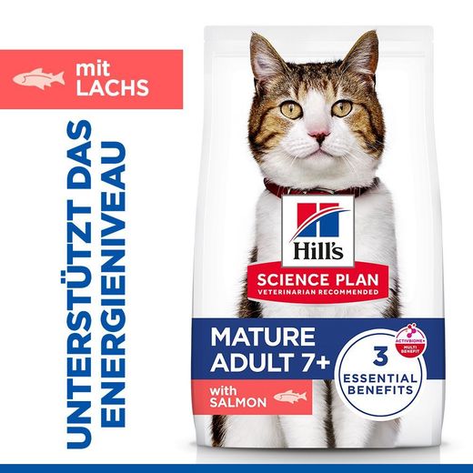 Hills Science Plan Feline Mature Adult 7+ Trockenfutter für Katzen