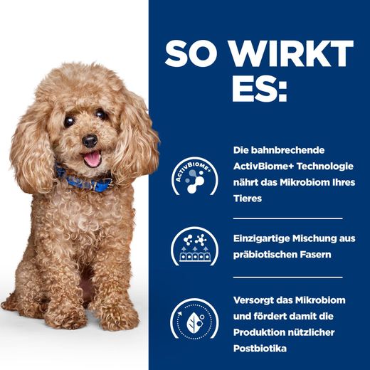Hills Prescription Diet Canine Gastrointestinal Biome Mini Trockenfutter für Hunde