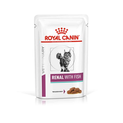 Royal Canin Renal Feine Stückchen in Soße Frischebeutel-Mix für Katzen
