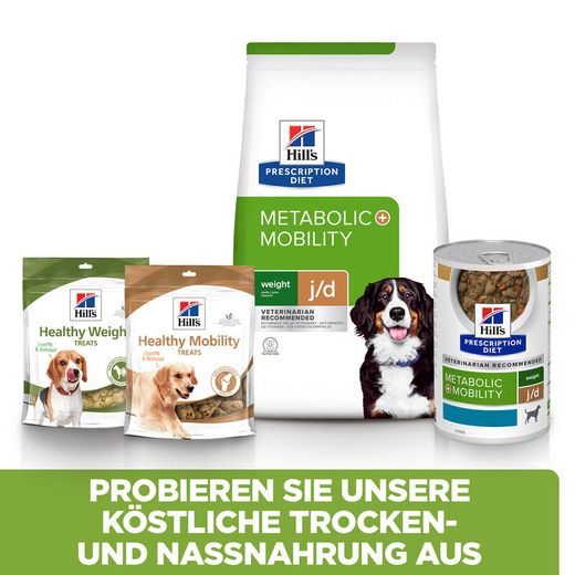 Hills Canine Metabolic + Mobility Trockenfutter für Hunde