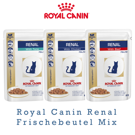Royal Canin Renal Feine Stückchen in Soße Frischebeutel-Mix für Katzen