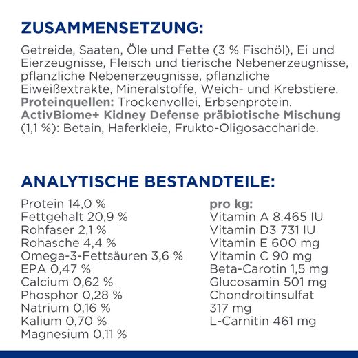 Hills k/d + Mobility Trockenfutter für Hunde