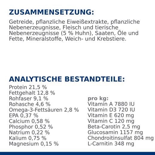 Hills j/d Reduced Calorie Trockenfutter für Hunde