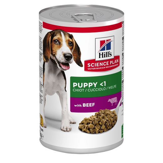 Hills Science Plan Puppy Dosenfutter mit Rind für Welpen