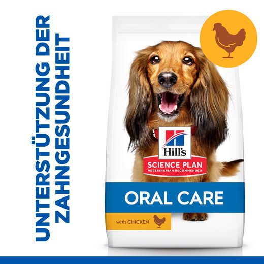 Hills Science Plan Canine Adult Oral Care Huhn Trockenfutter
