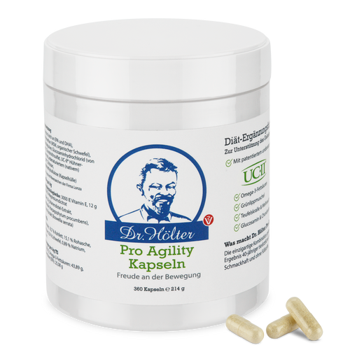 Dr. Hölter Pro Agility für die Gelenke von Hunden