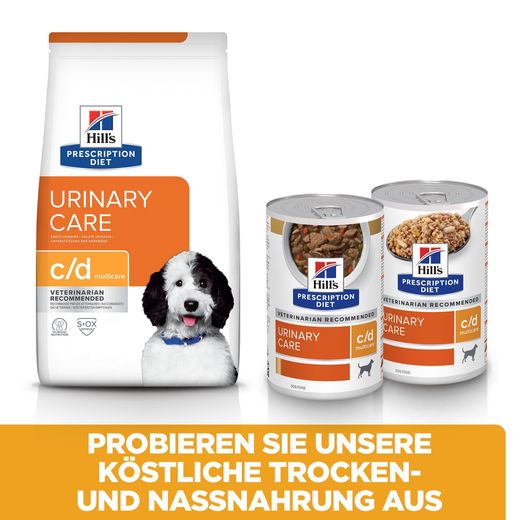 Hills Urinary Care c/d Multicare Trockenfutter für Hunde