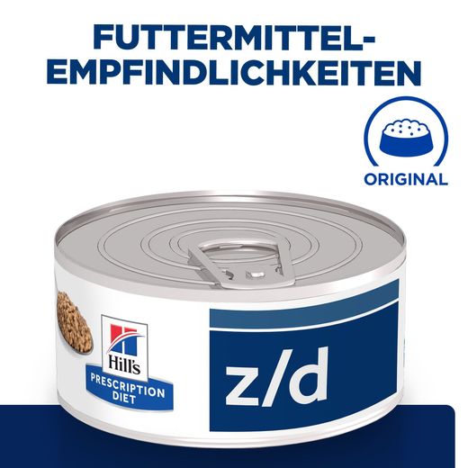 Hills Z/D mit ActivBiome+ Dosenfutter für Katzen mit Allergien