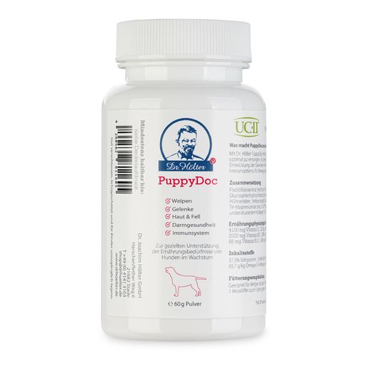 Dr. Hölter PuppyDoc Futterzusatz für Welpen Dr. Hölter PuppyDoc Futterzusatz für Welpen
