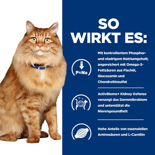 Hills k/d + Mobility Trockenfutter für Katzen
