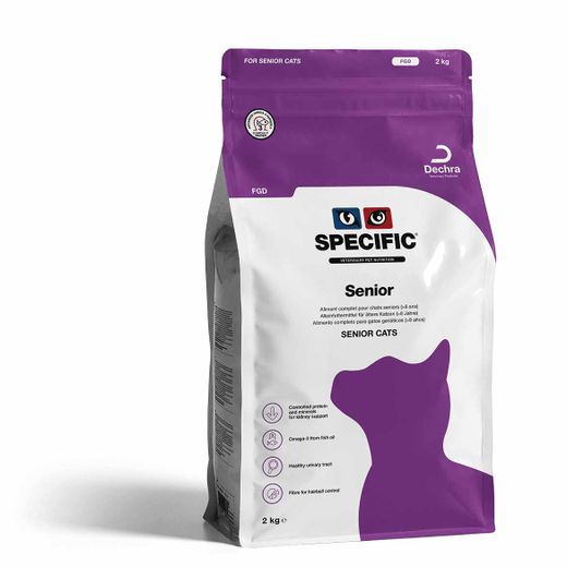 Specific FGD Senior Trockenfutter für ältere Katzen ab 8 Jahre Specific FGD Senior Trockenfutter für ältere Katzen ab 8 Jahre