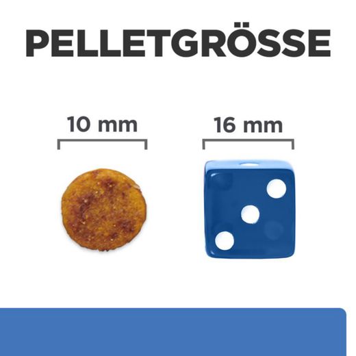 Hils Prescription Diet Derm Complete Puppy mit Reis und Ei Trockenfutter für Hunde