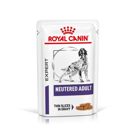 Royal Canin Neutered Adult Feine Stückchen in Soße Frischebeutel für Hunde