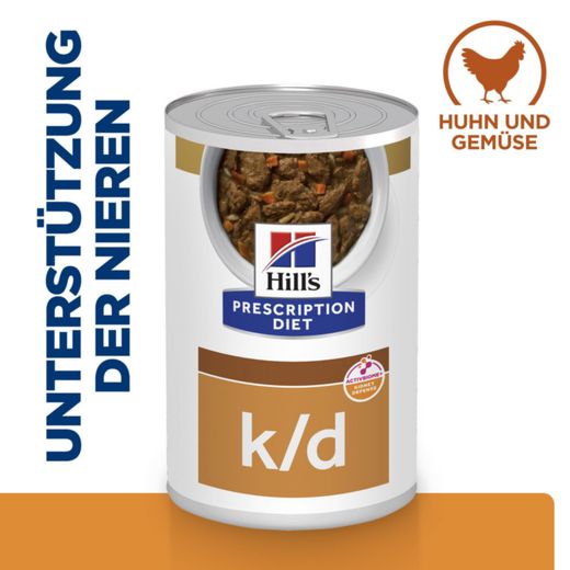 Hills k/d Ragout Dosenfutter für Hunde Hills k/d Ragout Dosenfutter für Hunde
