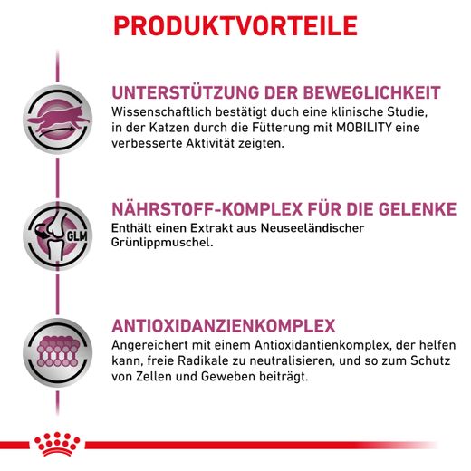Royal Canin Mobility Trockenfutter für Katzen Royal Canin Mobility Trockenfutter für Katzen