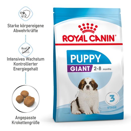 Royal Canin Gigant Puppy Trockenfutter für Welpen sehr großer Rassen