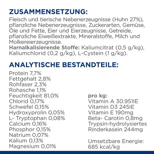 Hills Prescription Diet Feline c/d Multicare Urinary Stress + Metabolic Frischebeutel für Katzen