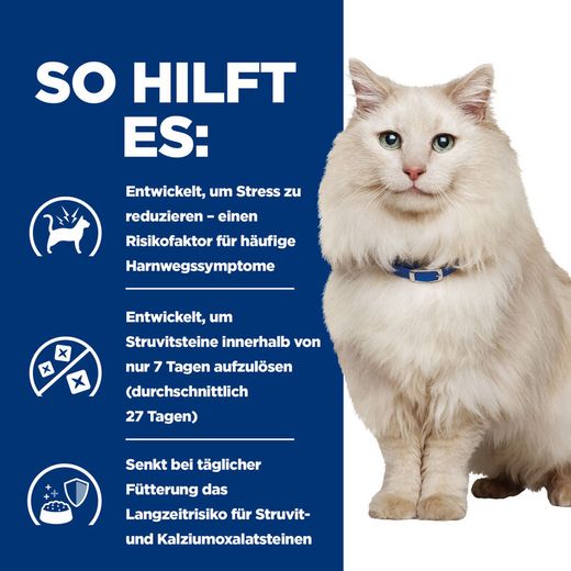Hills Feline c/d Multicare Stress Huhn Frischebeutel für Katzen