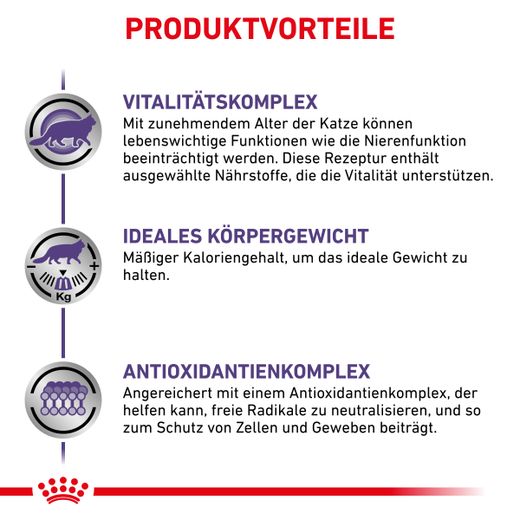 Royal Canin Mature Consult Balance Mousse Frischebeutel für Katzen Royal Canin Mature Consult Balance Mousse Frischebeutel für Katzen