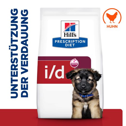 Hills Prescription Diet i/d Digestive Care Puppy Trockenfutter für Hunde mit Huhn
