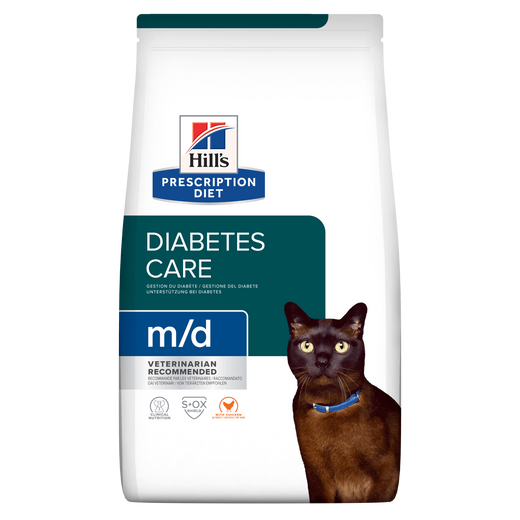 Hills Prescription Diet m/d Trockenfutter für Katzen