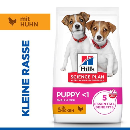 Hills Science Plan Puppy Small & Mini Welpen Trockenfutter mit Huhn