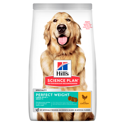 Hills Science Plan Canine Adult Perfect Weight Large Breed Trockenfutter