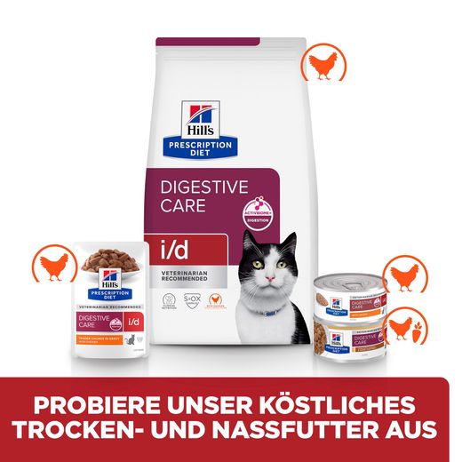 Hills i/d Trockenfutter mit ActivBiome+ für Katzen