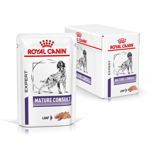 Royal Canin Mature Consult Mousse Frischebeutel für Hunde Royal Canin Mature Consult Mousse Frischebeutel für Hunde