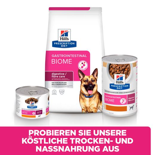 Hills Gastrointestinal Biome Hundefutter mit Huhn in kleinen Dosen