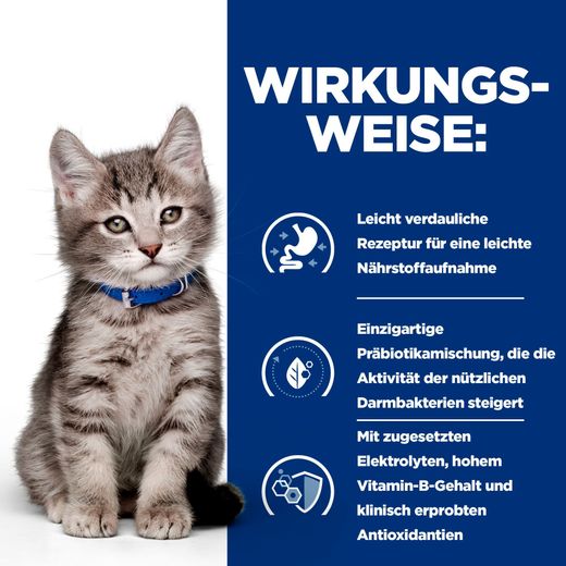 Hills Prescription Diet i/d Digestive Care Nassfutter für Kätzchen mit Huhn