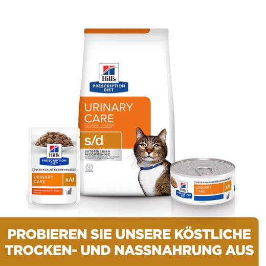 Hills Prescription Diet s/d Nassfutter für Katzen mit Huhn