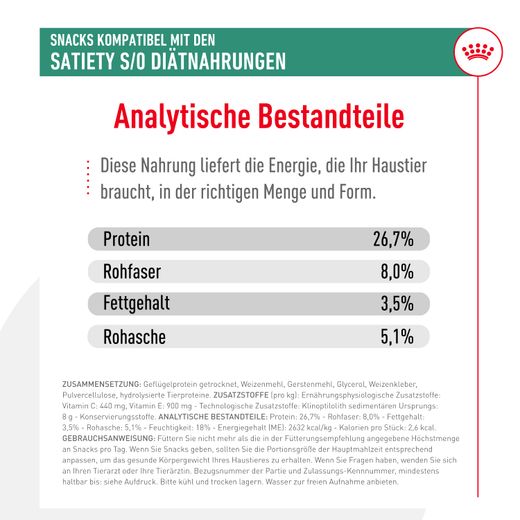Royal Canin Veterinary Satiety Weight Management Snacks Royal Canin Veterinary Satiety Weight Management Snacks