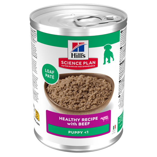 Hills Science Plan Puppy Dosenfutter mit Rind für Welpen