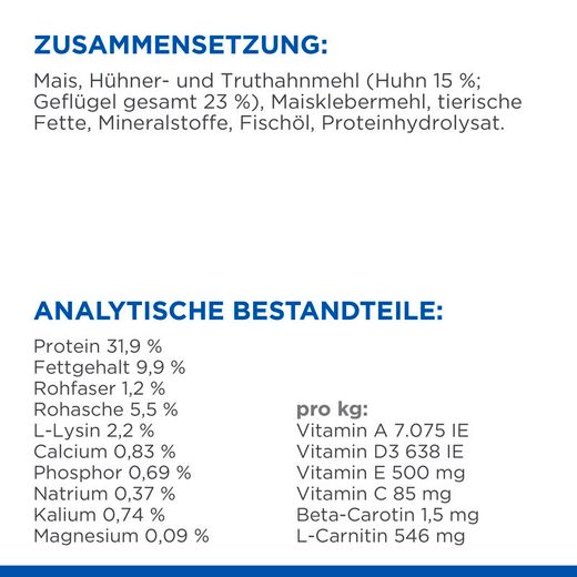 Hills Science Plan Feline Sterilised Cat Adult Trockenfutter