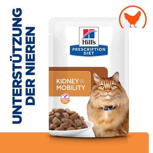 Hills k/d + Mobility Frischebeutel für Katzen