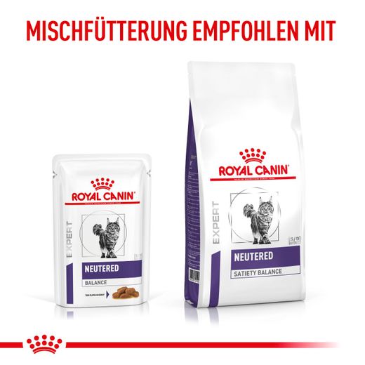 Royal Canin Cat Neutered Balance Feine Stückchen in Soße Frischebeutel für Katzen Royal Canin Cat Neutered Balance Feine Stückchen in Soße Frischebeutel für Katzen