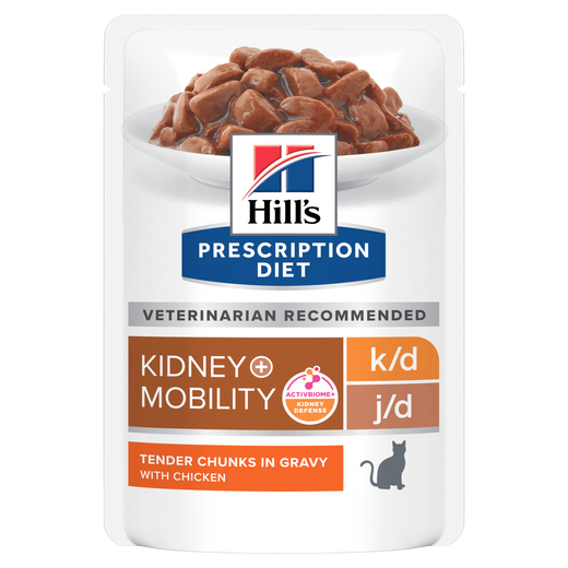 Hills k/d + Mobility Frischebeutel für Katzen