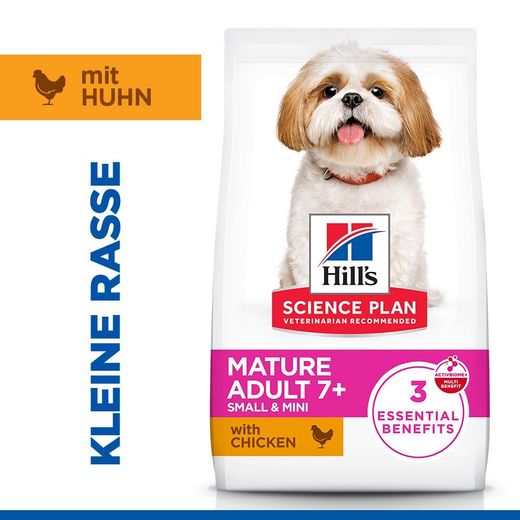 Hills Science Plan Mature Adult 7+ Small & Mini Trockenfutter für Hunde