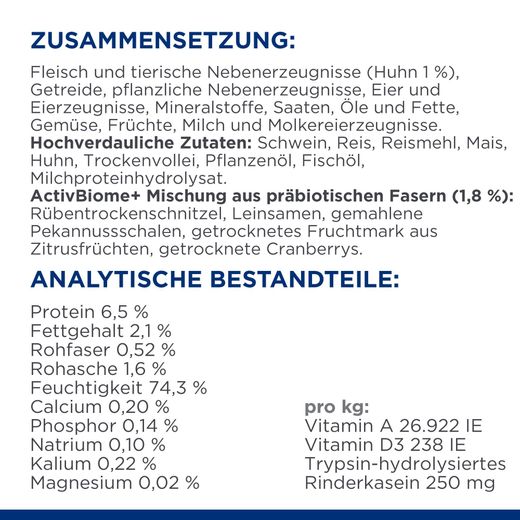 Hills i/d Stress Hundefutter mit Hühnergeschmack in kleinen Dosen