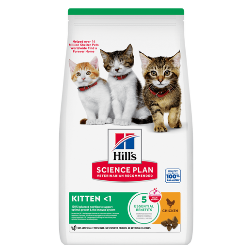 Hills Science Plan Kitten Trockenfutter mit Huhn