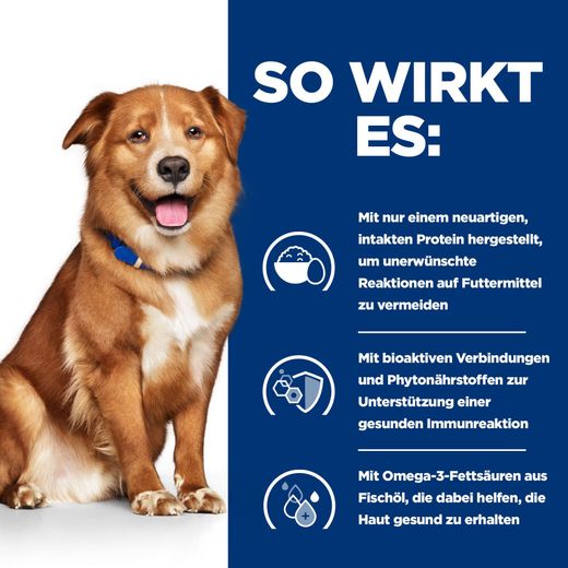 Hills Prescription Diet Derm Complete Tripack Dosen für Hunde
