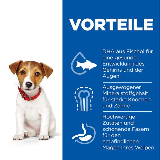 Hills Science Plan Puppy Small & Mini Welpen Trockenfutter mit Huhn